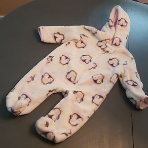 Infant girls Winter coat/one piece